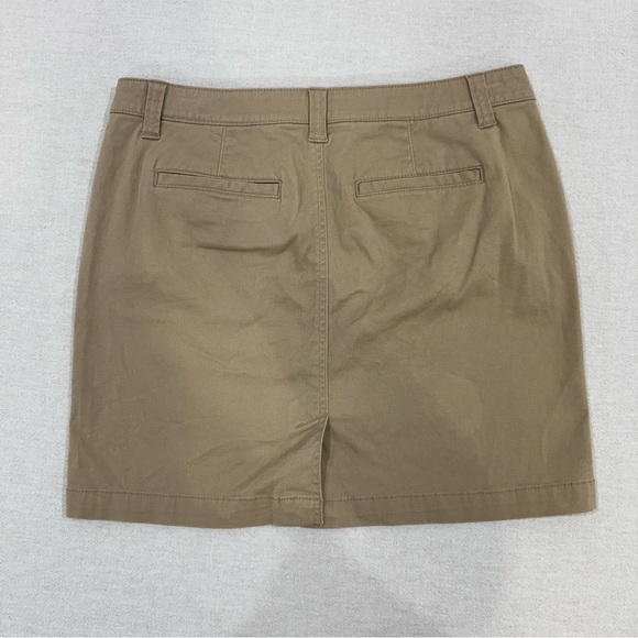 Aeropostale Tan / Khaki Mini Skirt Womens 8 - Picture 2 of 8